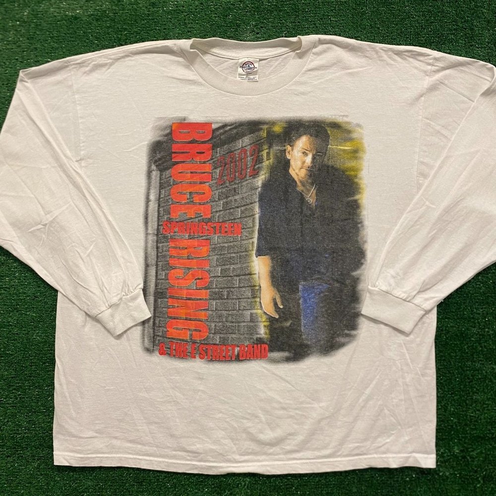 Vintage Y2K Bruce Springsteen E Street Band Summer Tour T-Shirt Long Sleeve XL